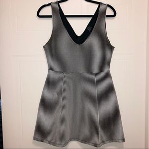 Zara mini fit + flare dress